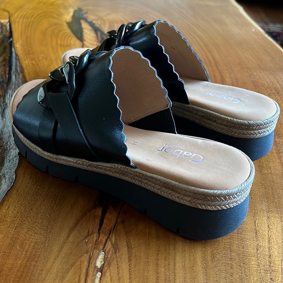 NWOB Gabor Leather Slide - Picture 11 of 17